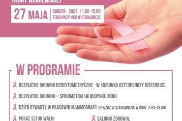 XIII Powiatowy Miesiąc Walki z Rakiem i Promocji Zdrowia