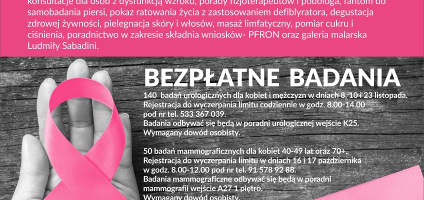 XV Powiatowy Miesiąc  Walki z Rakiem i Promocji Zdrowia w Domu Kultury Kolejarza