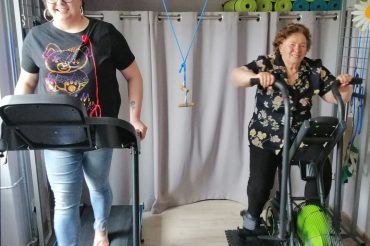 BIEŻNIA I  AIR BIKE  – nowe sprzęty do rehabilitacji