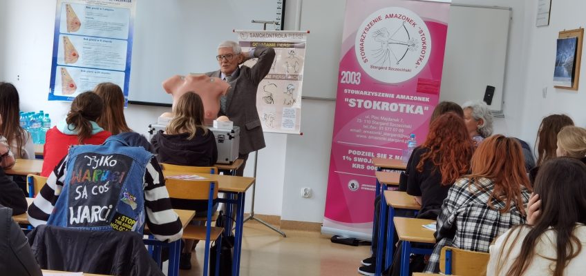 Prelekcja w ZS nr 5                 w Stargardzie