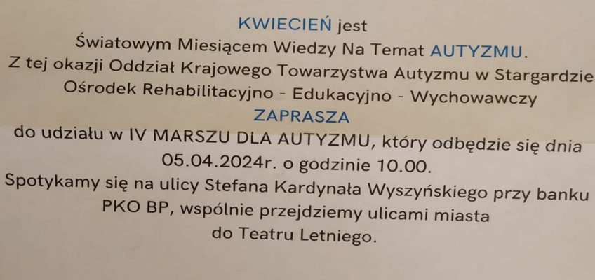 𝗜𝗩 𝗠𝗮𝗿𝘀𝘇 𝗱𝗹𝗮 𝗮𝘂𝘁𝘆𝘇𝗺