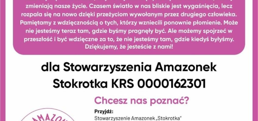 Podaruj 1,5% podatku