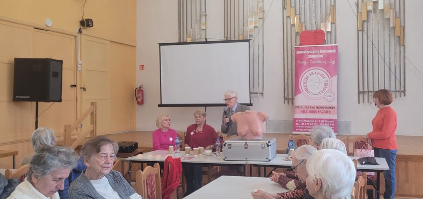 Prelekcja na temat profilaktyki raka piersi