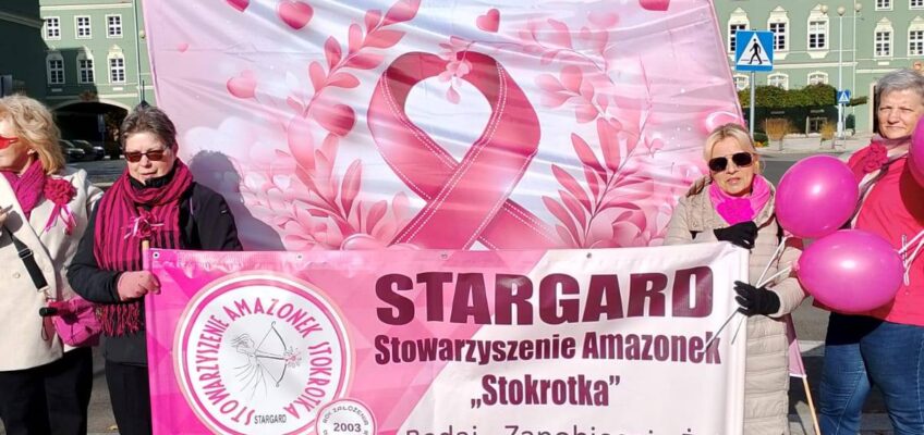 MARSZ RÓŻOWEJ WSTĄŻKI w Szczecinie