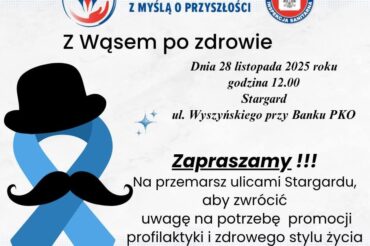 Amazonki „Stokrotka” wspierają Movember w Stargardzie