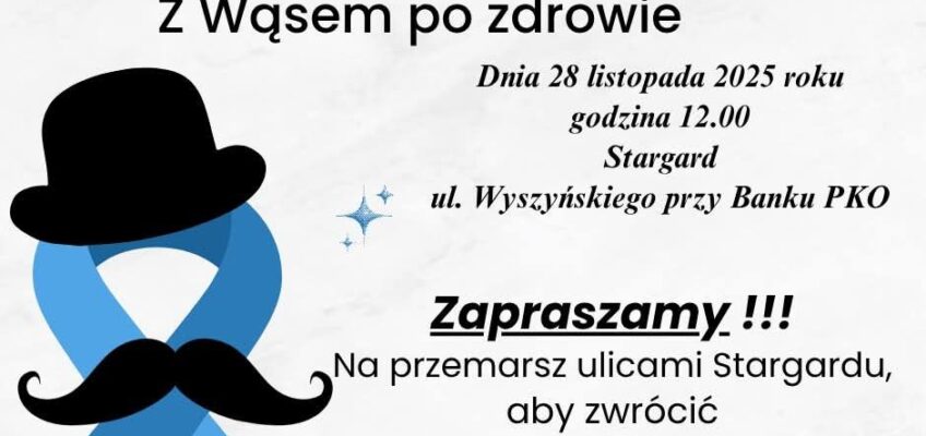 Amazonki „Stokrotka” wspierają Movember w Stargardzie