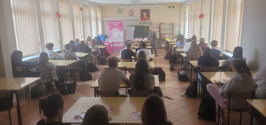 Prelekcja w Zespole Szkół nr 2 w Stargardzie